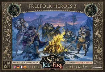 Jeu/jouet A Song of Ice & Fire - Free Folk Heroes 3 (Helden des Freien Volks 3) Eric M. Lang