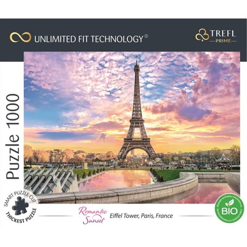 Gra/Zabawka Eiffelova věž, Paříž, Francie 1000 dílků 