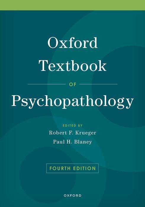 Carte Oxford Textbook of Psychopathology 