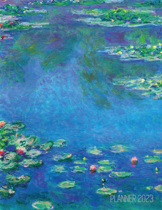Kniha Claude Monet Daily Planner 2023 