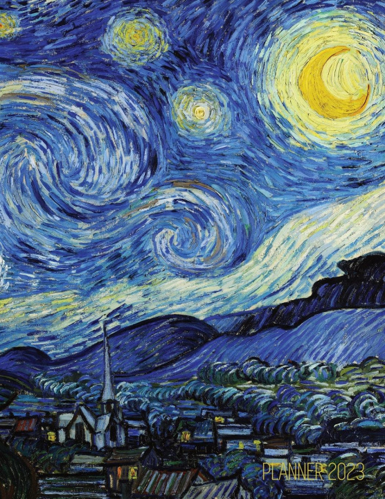 Kniha Vincent van Gogh Planner 2023 