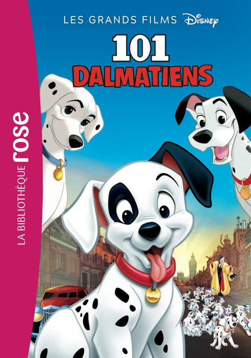 Kniha Les grands films Disney 01 - Les 101 dalmatiens Walt Disney