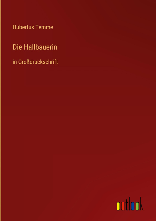 Book Die Hallbauerin Hubertus Temme