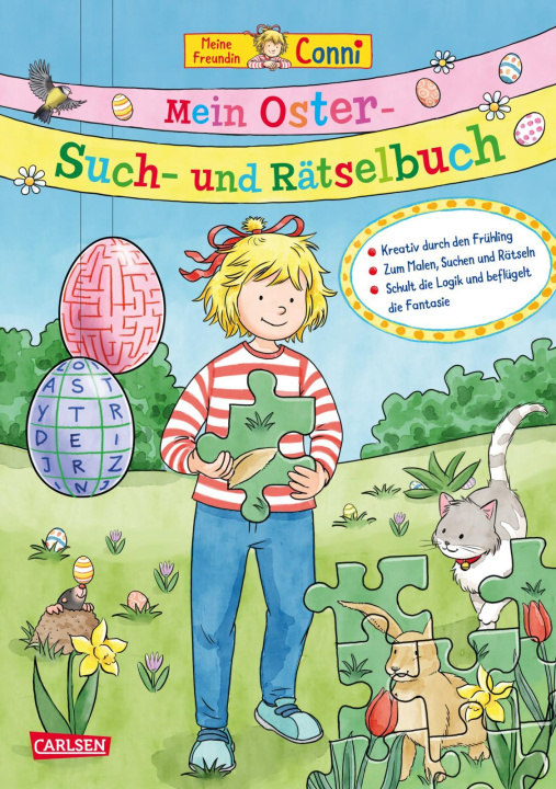 Livre Conni Gelbe Reihe (Beschäftigungsbuch): Mein Oster-Such- und Rätselbuch Ulrich Velte