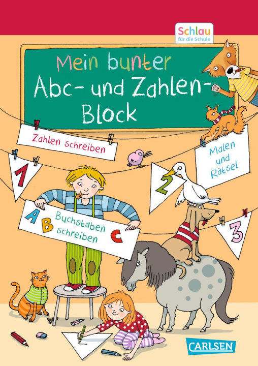 Kniha Schlau für die Schule: Mein bunter ABC- und Zahlen-Block Sabine Rothmund