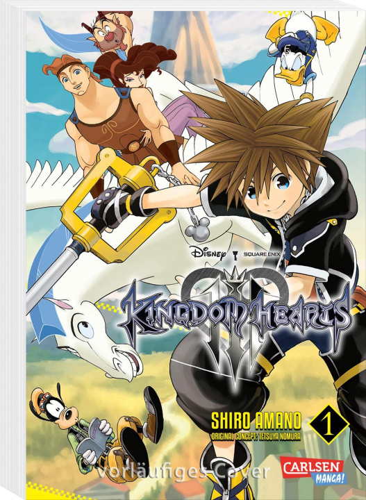 Kniha Kingdom Hearts III 1 Tetsuya Nomura