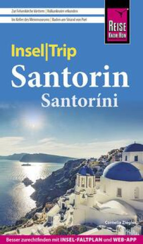 Carte Reise Know-How InselTrip Santorin / Santoríni 