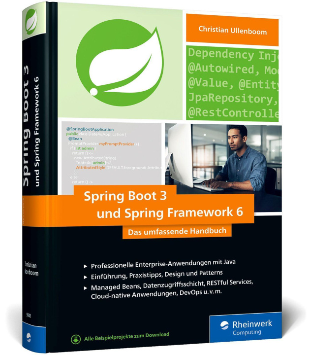 Könyv Spring Boot 3 und Spring Framework 6 