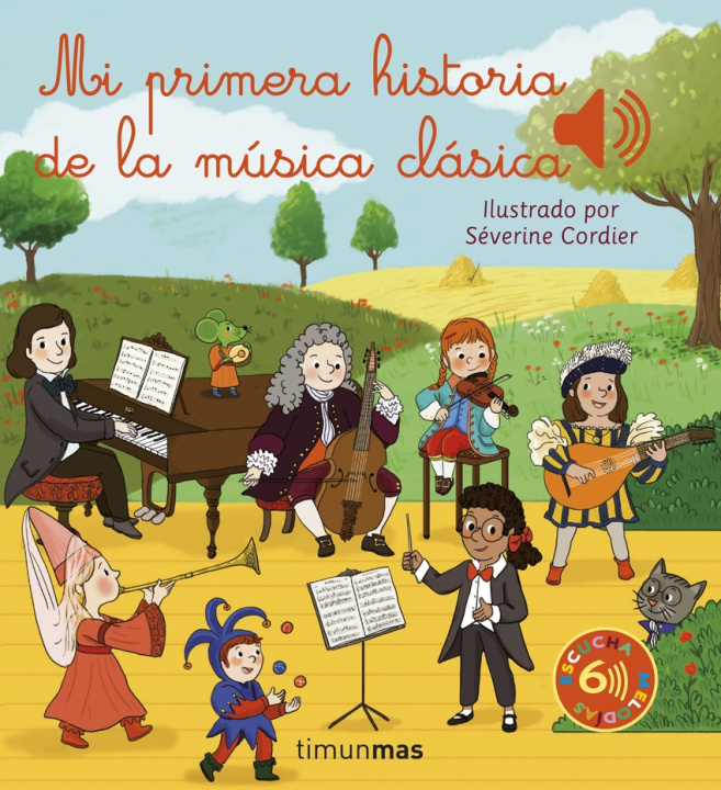 Kniha Mi primera historia de la música clásica 