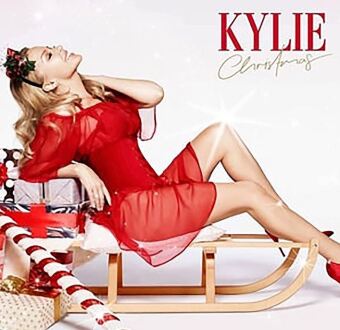 Book Kylie Christmas, 1 Schallplatte Kylie Mingue