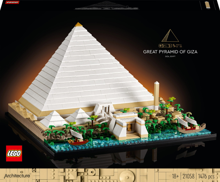 Book LEGO Architecture. Piramida Cheopsa 21058 