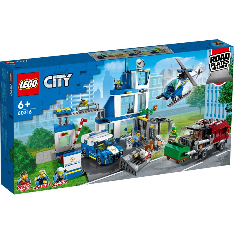 Carte LEGO City. Posterunek policji 60316 