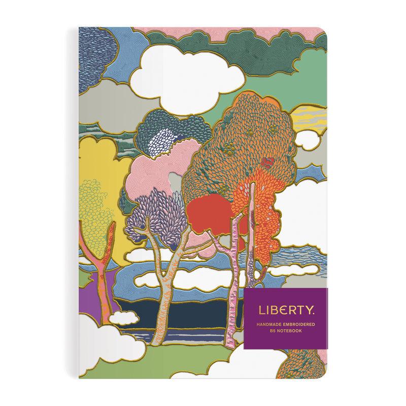 Calendar / Agendă Liberty Prospect Road B5 Handmade Embroidered Journal 