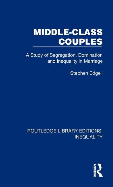 Book Middle-Class Couples Stephen Edgell