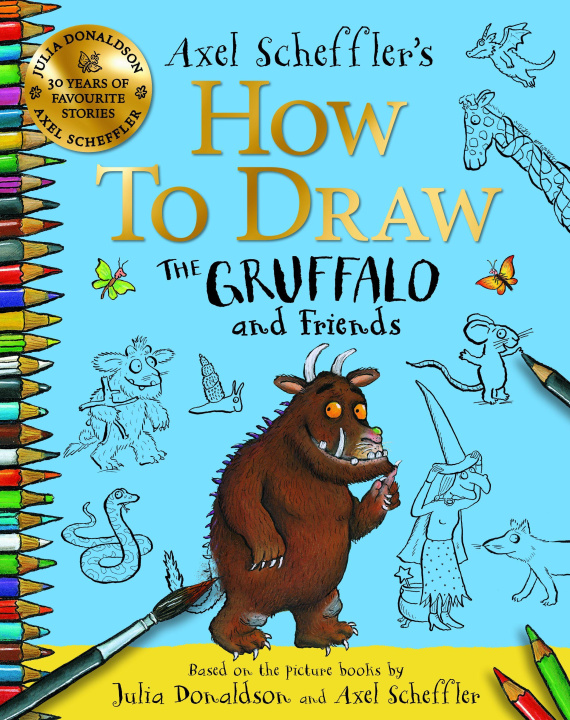 Книга How to Draw The Gruffalo and Friends Julia Donaldson