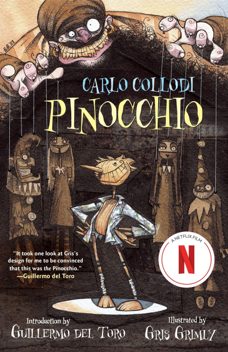 Kniha Pinocchio Gris Grimly