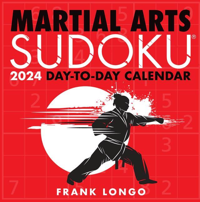 Naptár/Határidőnapló Martial Arts Sudoku(r) 2024 Day-To-Day Calendar 