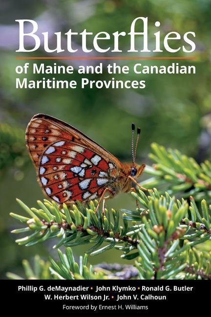 Carte Butterflies of Maine and the Canadian Maritime Provinces John Klymko