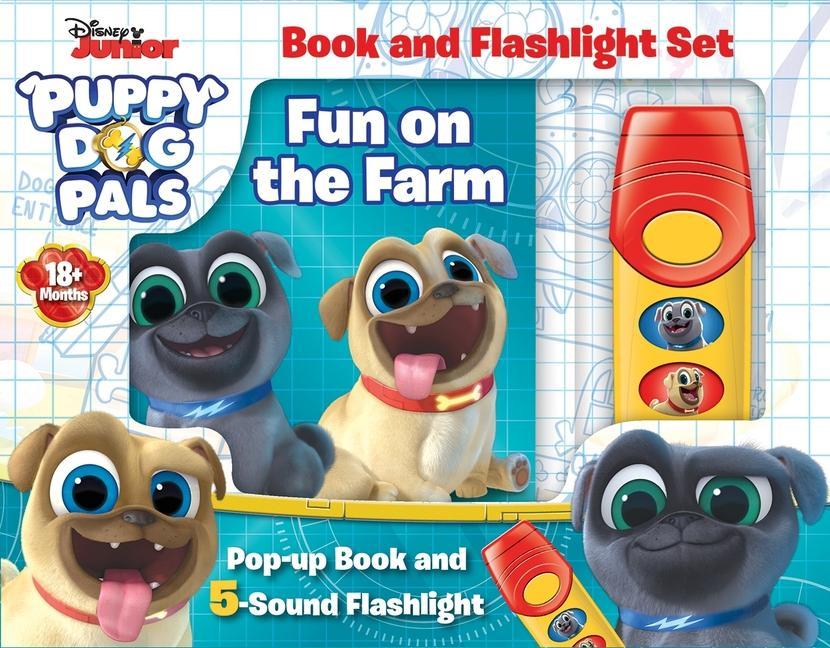 Kniha Disney Junior Puppy Dog Pals: Fun on the Farm: Book and Flashlight Set [With Flashlight] The Disney Storybook Art Team