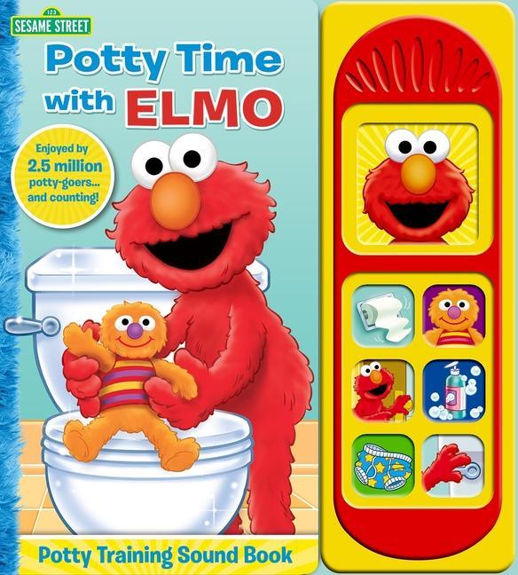 Книга Little Sound Book Potty Time with Elmo Wlg 