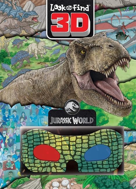 Könyv Jurassic World: Look and Find 3D Art Mawhinney