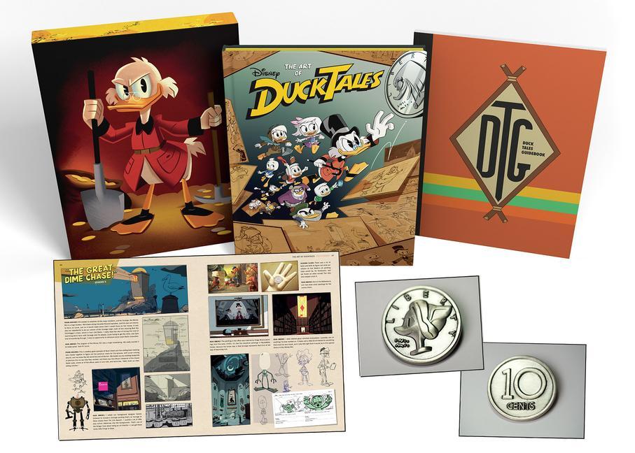 Carte The Art of Ducktales (Deluxe Edition) Disney