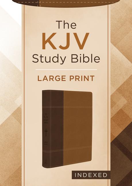 Carte The KJV Study Bible, Large Print (Indexed) [Copper Cross] Christopher D. Hudson