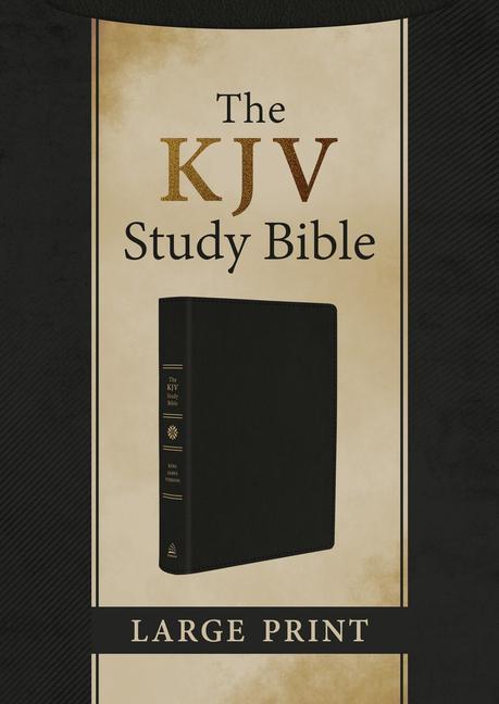 Carte The KJV Study Bible, Large Print [Black Genuine Leather] Christopher D. Hudson