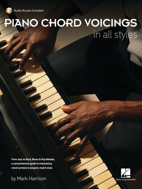 Könyv Piano Chord Voicings in All Styles: With Audio Access Included, by Mark Harrison 