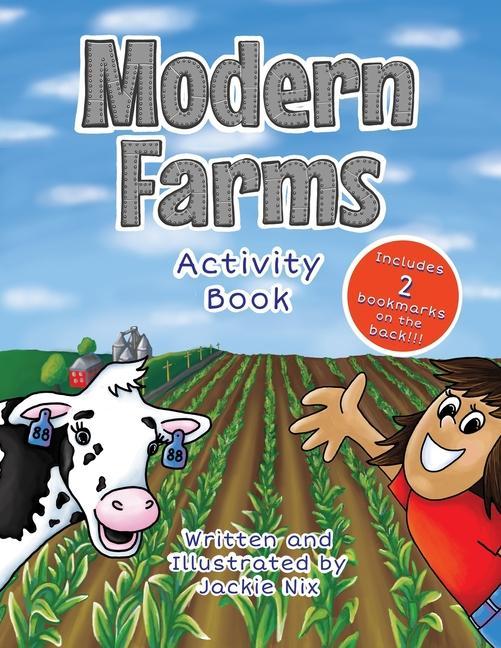 Boek Modern Farms Activity Book Jackie Nix