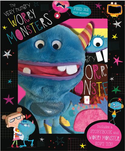 Carte The Very Hungry Worry Monster Plush and Book Box Set [With Plush] Lara Ede