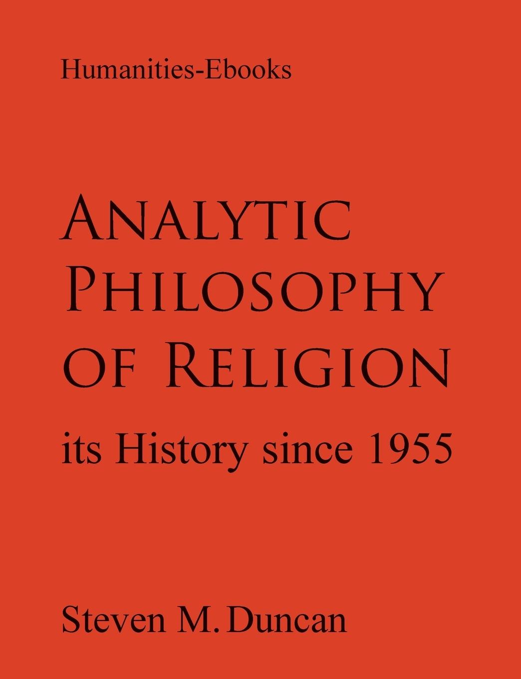 Carte Analytic Philosophy of Religion Steven Duncan