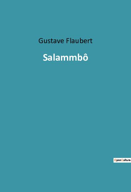 Book Salammbô Flaubert