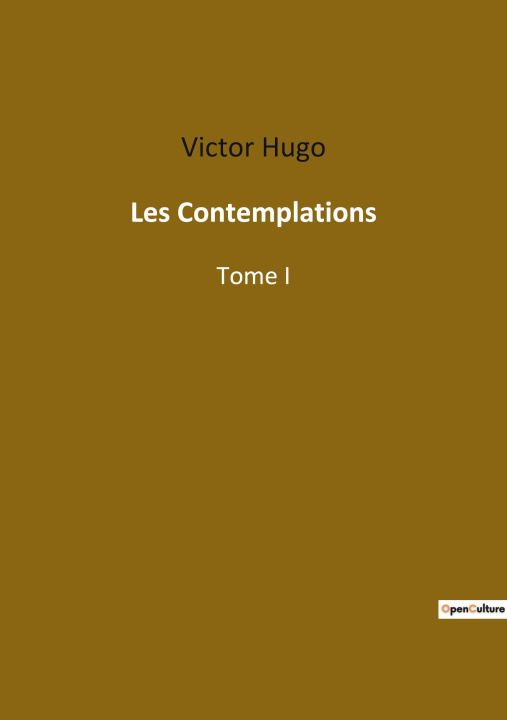 Book Les Contemplations Hugo