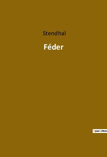 Knjiga Féder Stendhal