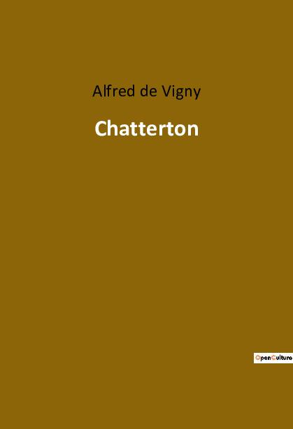 Knjiga Chatterton de Vigny