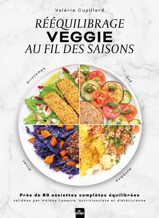 Книга Assiettes veggies en équilibre Valérie Cupillard