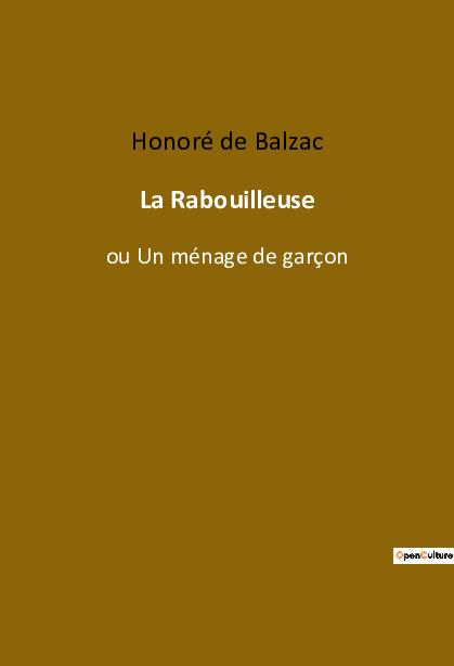 Knjiga La Rabouilleuse DE BALZAC