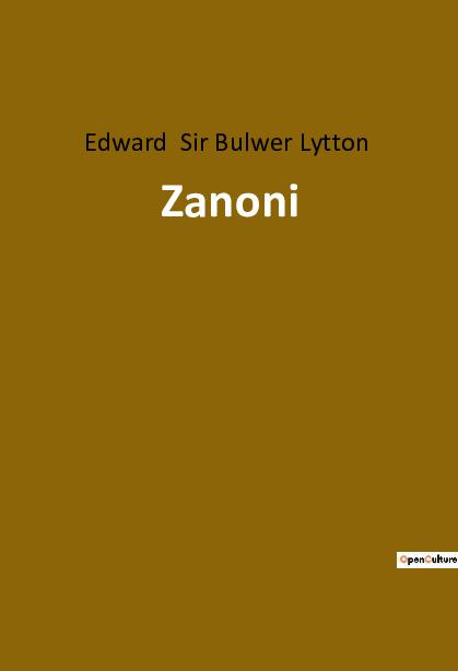 Knjiga Zanoni Sir Bulwer Lytton