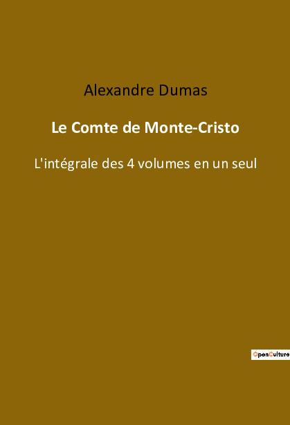 Knjiga Le Comte de Monte-Cristo 