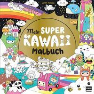 Könyv Mein super Kawaii - Malbuch 