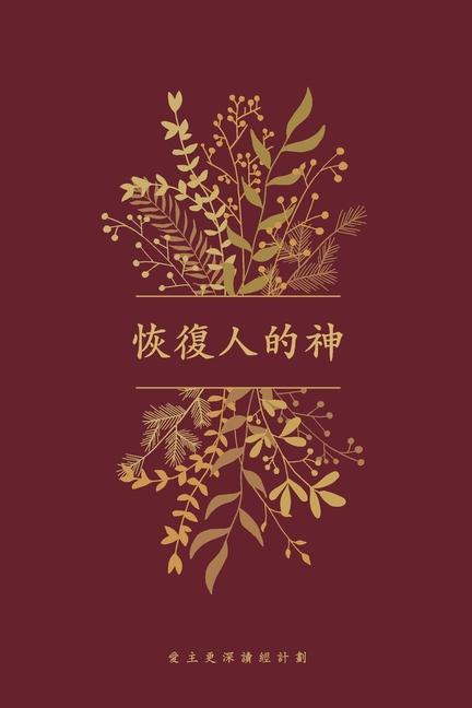 Knjiga &#24674;&#24489;&#20154;&#30340;&#31070;: A Love God Greatly Traditional Chinese Bible Study Journal 