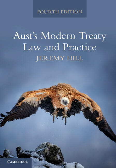 Книга Aust's Modern Treaty Law and Practice Jeremy Hill