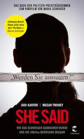 Книга She Said Megan Twohey
