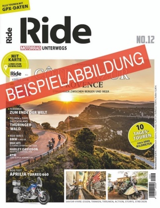 Knjiga RIDE - Motorrad unterwegs, No. 16 