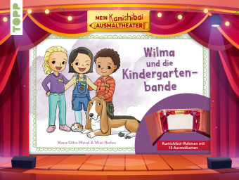 Carte Mein Kamishibai Ausmaltheater. Wilma und die Kindergartenbande Maree Götze-Wessel