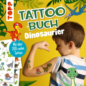 Carte Tattoobuch Dinosaurier frechverlag