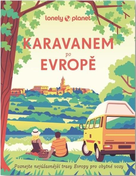 Knjiga Karavanem po Evropě Planet Lonely