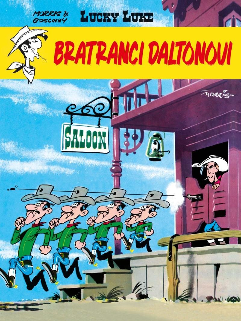 Książka Lucky Luke Bratranci Daltonovi René Goscinny