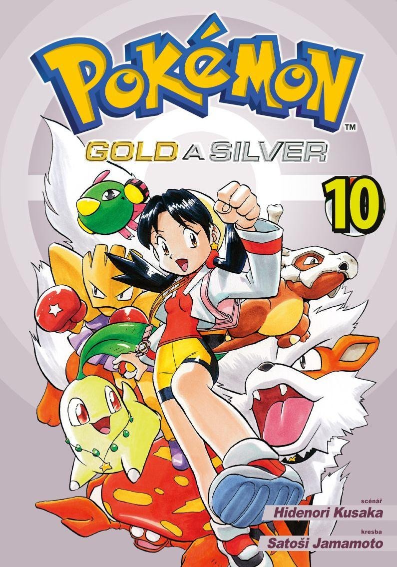 Kniha Pokémon Gold a Silver 10 Hidenori Kusaka